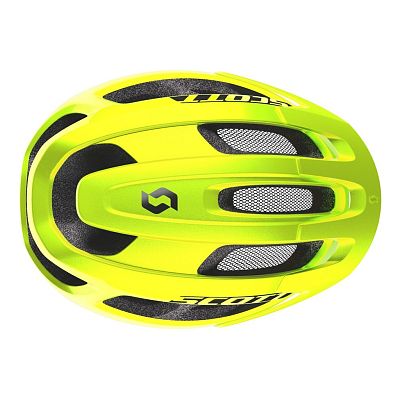 Превью Велошлем взрослый Шлем велосипедный SCOTT Supra Yellow Fluorescent